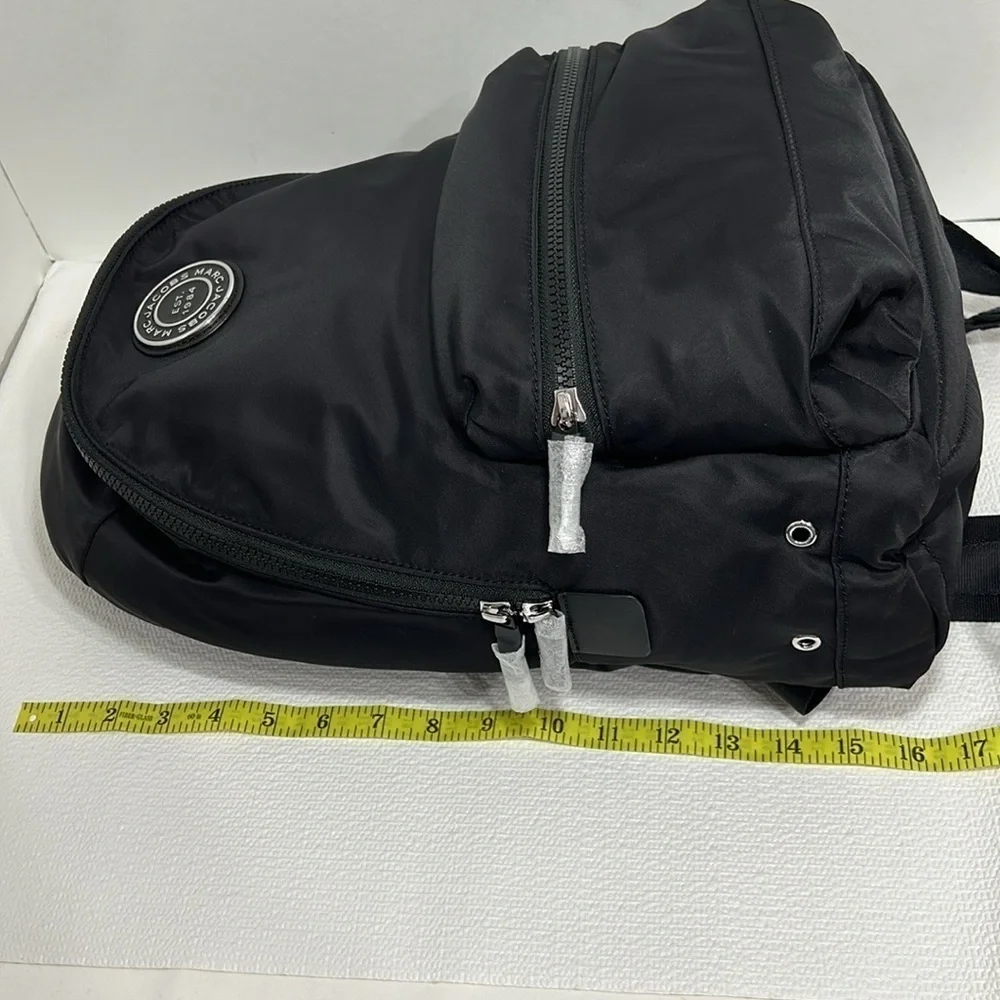 Marc Jacobs Black‎ Nylon Varsity Backpack